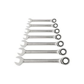 EXTOL PREMIUM racsnis csillag-villás kulcs klt. 7db