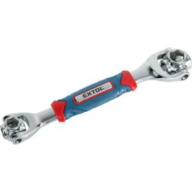   EXTOL PREMIUM  multifunkciós dugókulcs, 8az1-ben, 8-21 mm, hossz: 250 mm