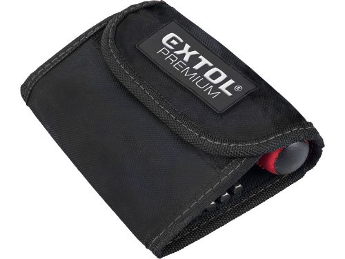 EXTOL PREMIUM racsnis csavarhúzó-dugókulcs klt., 25 db,  Cr.V. acél