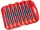 EXTOL PREMIUM órás csavarhúzó készlet 15 db S2 acél mágneses, 135 mm hosszúság, lapos, PH, HEX és TORX, műanyag doboz