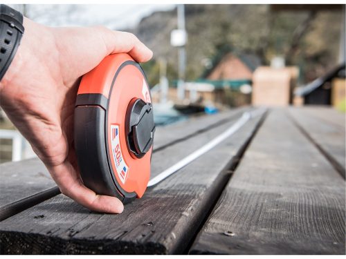 EXTOL PREMIUM  mérőszalag, gumírozott, 50m×13mm