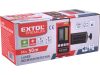 EXTOL PREMIUM  lézeres vevő/detektor/jelfogó vízszintezőhöz, PIROS és ZÖLD, 50m