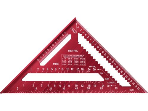 EXTOL PREMIUM asztalos derékszög, 300 mm, ALU, lézer gravírozott, mm beosztás, 0-90° ferde beosztás