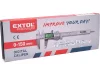 EXTOL PREMIUM  digitális tolómérő; 0,01×150mm, kijelző háttérvilágítással, mélységmérővel, rozsdamentes acél, pontosság ±0,02/0,03 mm