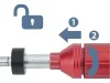 EXTOL PREMIUM  nyomaték csavarhúzó BIT-ekhez, 1/4", 1 - 6 Nm, pontosság: +/- 7%