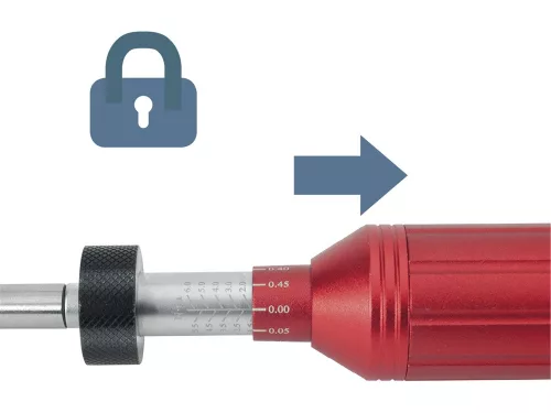 EXTOL PREMIUM  nyomaték csavarhúzó BIT-ekhez, 1/4", 1 - 6 Nm, pontosság: +/- 7%