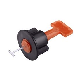   EXTOL PREMIUM lapszintező (csempeszintező, burkolatszintező) klt. 50 db csavaros talp + 1 db kulcs, többször használható