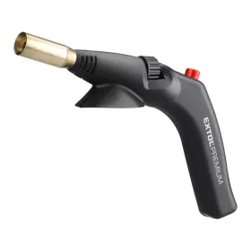   EXTOL PREMIUM  gázlámpa forrasztáshoz, piezó gyújtásssal, 1200°C, 1700kW,  7/16"