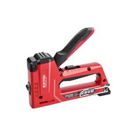   EXTOL PREMIUM tűzőgép 10,6 és 11,3mm×6-14mm kapcsok, U-szeg és szeg, ALU ház