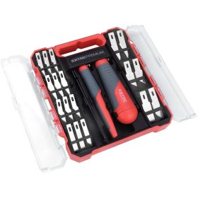   EXTOL PREMIUM  faragó kések klt., 21 db, csipesszel, műanyag dobozban