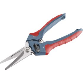   EXTOL PREMIUM olló, univerzális, 210 mm, rozsdamentes acél, 2 komponensű nyél, vágható anyagok: papír, textil, bőr, kötél, vékony drót