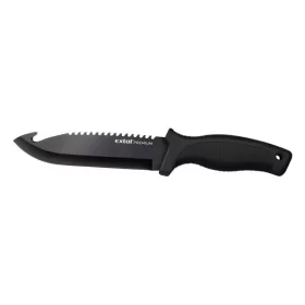   EXTOL PREMIUM  vadász- és túrakés, 2CR13 rozsdamentes acél penge, műanyag nyél, nylon tok, teljes/penge hossz: 270mm/150mm