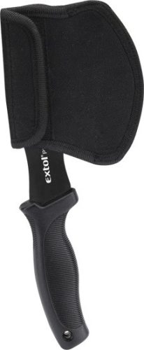 EXTOL PREMIUM  vadász- és túrabalta, 2CR13 rozsdamentes acél penge, műanyag nyél, nylon tok, 270mm
