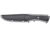 EXTOL PREMIUM  vadász- és túrakés, 3CR13 rozsdamentes acél penge, műanyag nyél, nylon tok, teljes/penge hossz: 318mm/193mm