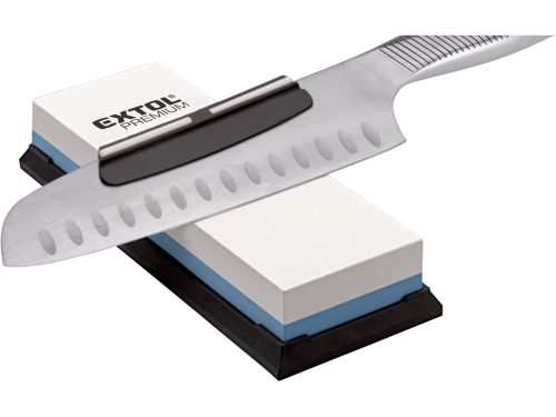 EXTOL PREMIUM késélező, kétoldalas: P400/P1000