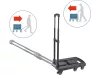 EXTOL PREMIUM kézikocsi, összecsukható, max.teherbírás:100kg, 6 db kerék