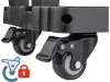 EXTOL PREMIUM kézikocsi, összecsukható, max.teherbírás:100kg, 6 db kerék