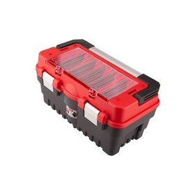   EXTOL PREMIUM szerszámosláda, műanyag 595×289×328mm, fémcsatos, ALU nyél