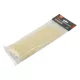 EXTOL PREMIUM kábelkötegelő 4,8×500mm 100db, fehér nylon; UV-, sav- és lúgálló