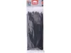 EXTOL PREMIUM kábelkötegelő 4,6×280mm 100db, EXTRA, fekete nylon; UV-, sav- és lúgálló
