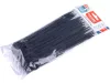 EXTOL PREMIUM kábelkötegelő 4,8×200mm 100db, többször használható (oldható) fekete nylon; UV-, sav- és lúgálló