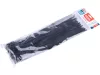 EXTOL PREMIUM kábelkötegelő 7,2×400 mm 100db, többször használható (oldható) fekete nylon; UV-, sav- és lúgálló