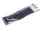 EXTOL PREMIUM kábelkötegelő 7,2×400 mm 100db, többször használható (oldható) fekete nylon; UV-, sav- és lúgálló