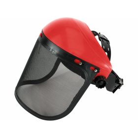   EXTOL PREMIUM arcvédő pajzs, acél és PP dróthálos, PP fejpánttal, állítható, CE