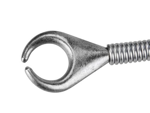 EXTOL PREMIUM lefolyócső tisztító, 5m, 6mm átmérő, kézi tekerővel, tisztító körömmel,  (1,9mm drótból sodorva)