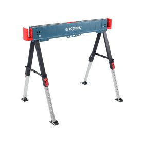   Extol Premium asztalosbak/fűrészbak állítható, összecsukható; 600 - 850 mm, max. terhelés: 550 kg, saját tömeg: 7,9 kg