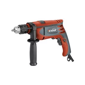   EXTOL PREMIUM ütvefúrógép 750W, 0-3000 ford/perc, kulcsos tokmány, 1,5-13mm, papírdobozban