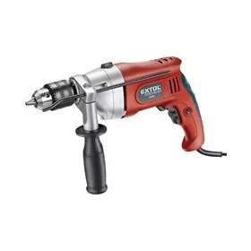   EXTOL PREMIUM ütvefúrógép , 850W, fémházas, kulcsos tokmány 1,5-13mm, papírdobozban