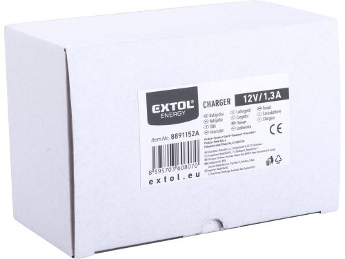 EXTOL ENERGY töltő a 8891152 géphez, 12V