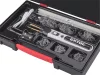 EXTOL PREMIUM akkus műanyag hegesztő- és kapcsozógép, 4V, 2000 mAh Li-ion akku