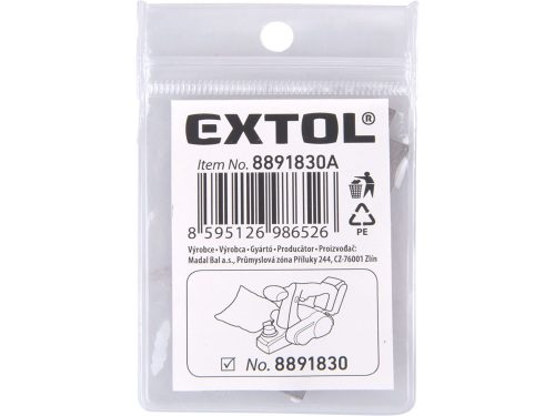 Tartalék gyalukés, 60 mm, 2 db, 8891830 gyalugéphez, HSS gyorsacél