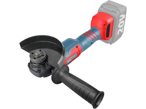 EXTOL PREMIUM   akkus sarokcsiszológép, Share20V, 20V, Li-ion, szénkefe nélküli, 125mm, AKKU és TÖLTŐ NÉLKÜL!