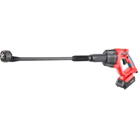   EXTOL PREMIUM akkus magasnyomású mosó, Share20V, 20V, Li-ion, 1db akku, 1db töltő, 2000 mAh, névl. nyomás: 22 Bar, max.120 liter/óra