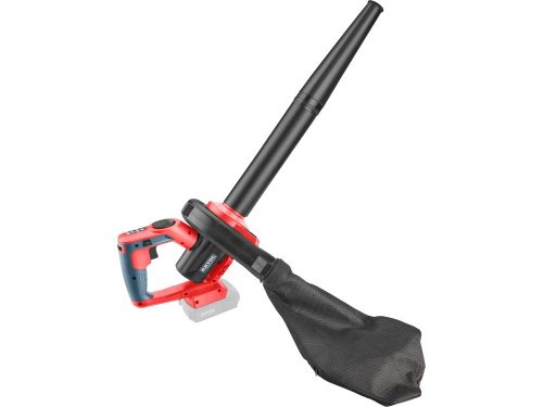 EXTOL PREMIUM akkus légseprű, Share20V, 20V, Li-ion, teljes/fúvóka hossz: 44/24cm, AKKU és TÖLTŐ NÉLKÜL!