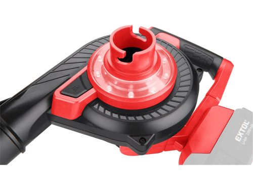 EXTOL PREMIUM akkus légseprű, Share20V, 20V, Li-ion, teljes/fúvóka hossz: 44/24cm, AKKU és TÖLTŐ NÉLKÜL!