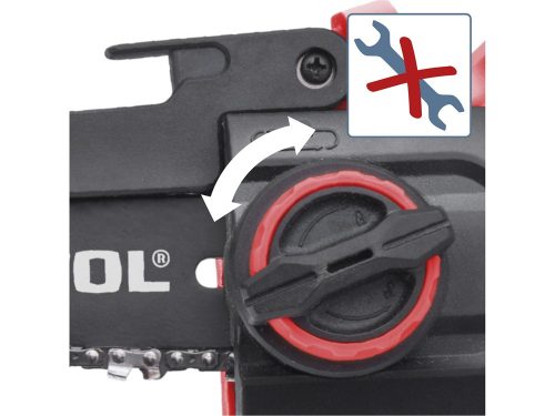 EXTOL PREMIUM   akkus láncfűrészgép egykezes, Share20V, 20V, Li-ion, 155 mm, AKKU és TÖLTŐ NÉLKÜL!, akku és töltő külön rendelhető