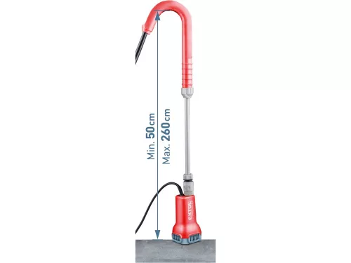 EXTOL PREMIUM akkus esővíz (hordóürítő) szivattyú, kivezetőcsővel, Share20V, 80W, szállító telj: 1,9 m3/h, Li-ion, 1db akku+töltő