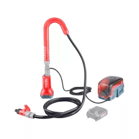   EXTOL PREMIUM akkus esővíz (hordóürítő) szivattyú, Share20V, 80W, szállító telj: 1,9 m3/h, Li-ion,  AKKU és TÖLTŐ NÉLKÜL!