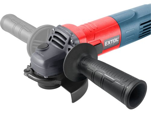 EXTOL PREMIUM   sarokcsiszológép 115 mm, 750 W, keskeny kivitel, páncélozott tekercselés, porvédett csapágy