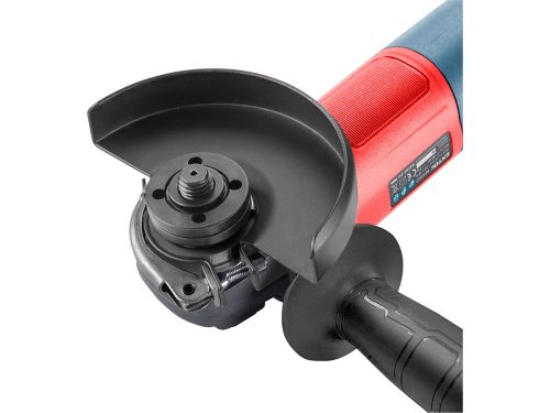 EXTOL PREMIUM   sarokcsiszológép 115 mm, 750 W, keskeny kivitel, páncélozott tekercselés, porvédett csapágy