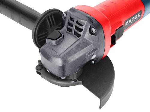 EXTOL PREMIUM   sarokcsiszológép 125 mm, 800 W, keskeny kivitel, páncélozott tekercselés, porvédett csapágy