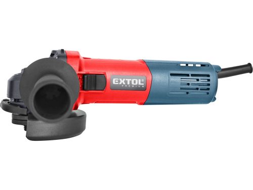 EXTOL PREMIUM   sarokcsiszológép 125 mm, 800 W, keskeny kivitel, páncélozott tekercselés, porvédett csapágy