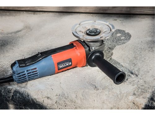 EXTOL PREMIUM   sarokcsiszológép 125mm, 900W, lapát kapcsolóval, papírdoboz