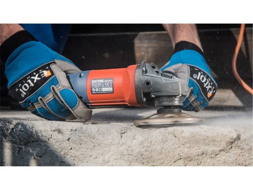 EXTOL PREMIUM   sarokcsiszológép 125mm, 900W, lapát kapcsolóval, papírdoboz