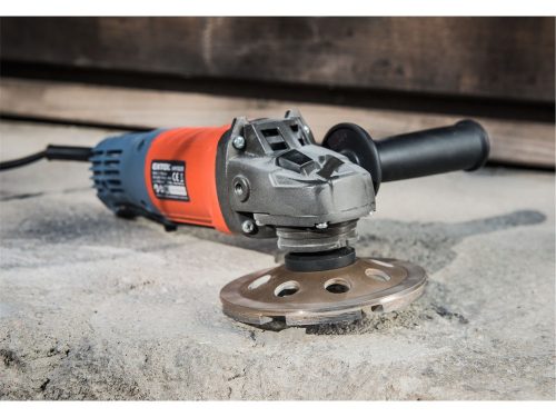 EXTOL PREMIUM   sarokcsiszológép 125mm, 900W, lapát kapcsolóval, papírdoboz