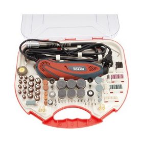 EXTOL PREMIUM mini köszörű és fúrógép klt., 130W